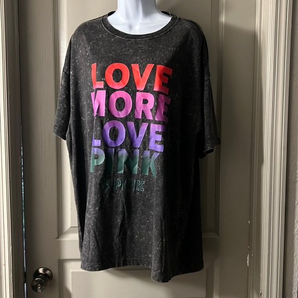PINK Victoria's Secret Tops - PINK OVERSIZED T-SHIRT